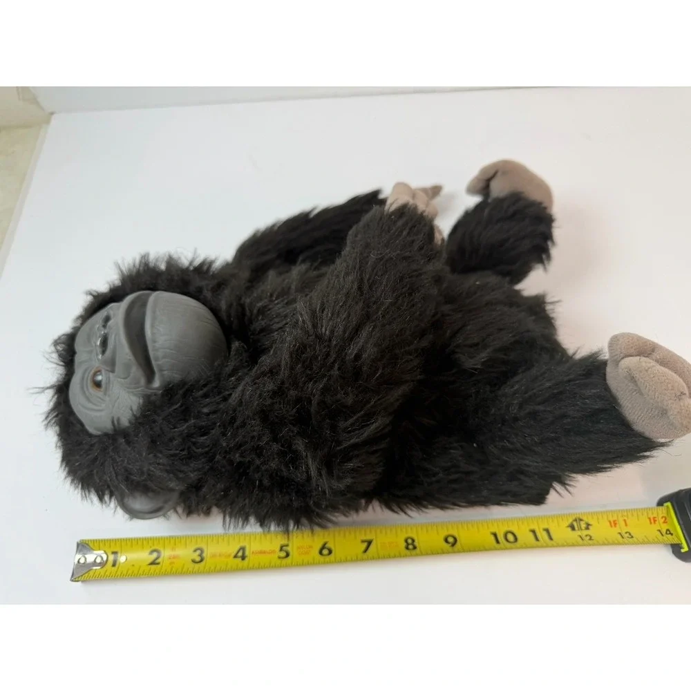 Determined Productions‎ Gorilla Plush Puppet 1985 Vintage Stuffed Animal Ape
